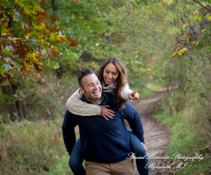 Eric & Melissa at Kensington Metropark Milford MI engagement photography