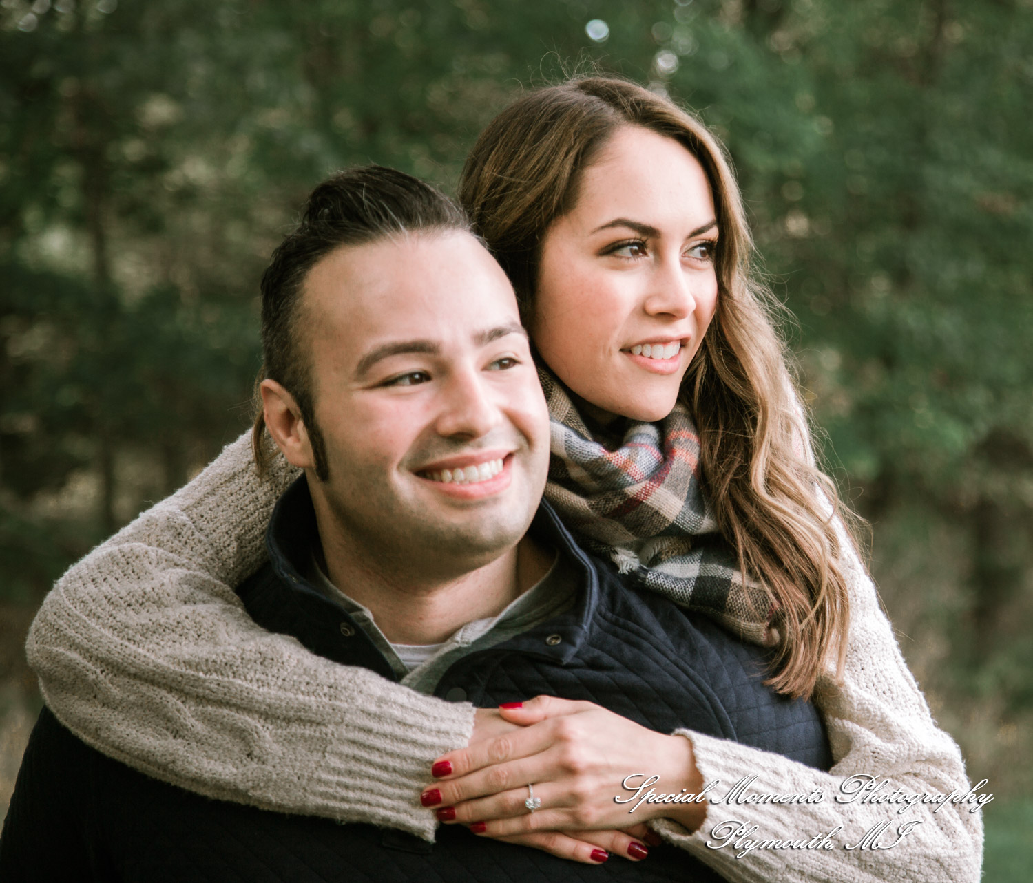 Eric & Melissa at Kensington Metropark Milford MI engagement photography