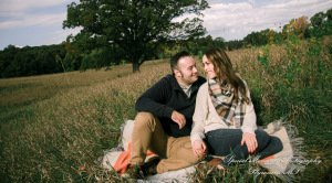 Eric & Melissa at Kensington Metropark Milford MI engagement photography