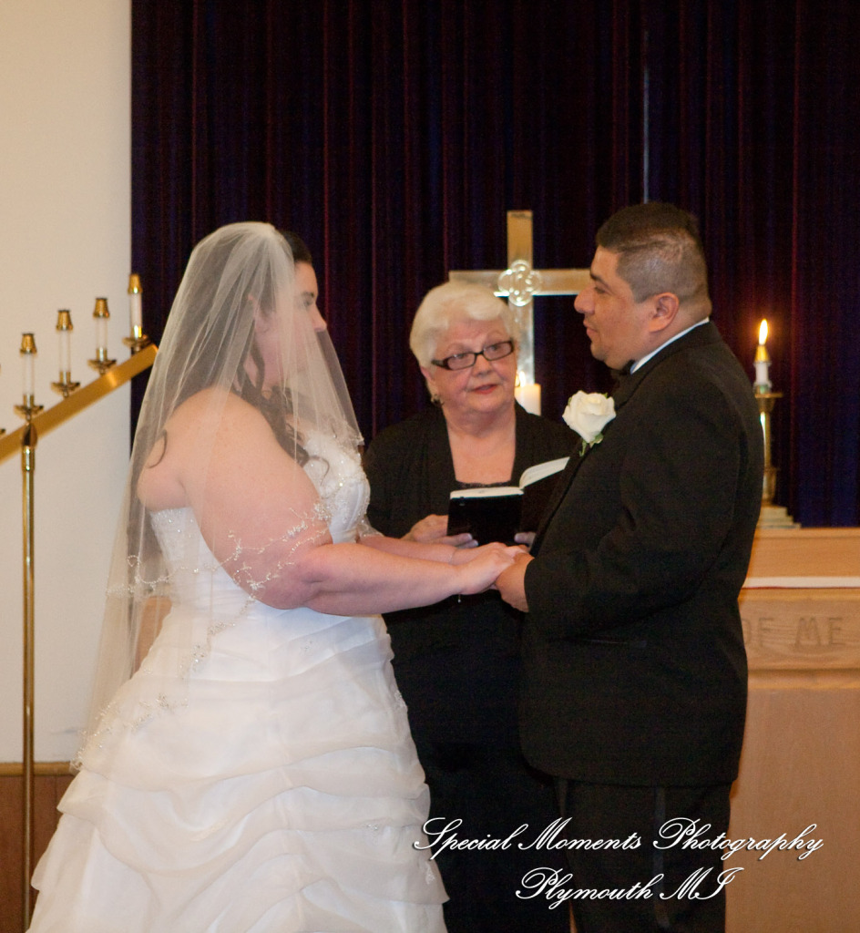Azalia United Methodist Church Azalia MI wedding photograph