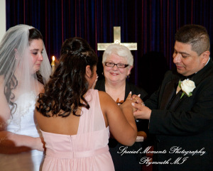 Azalia United Methodist Church Azalia MI wedding photograph