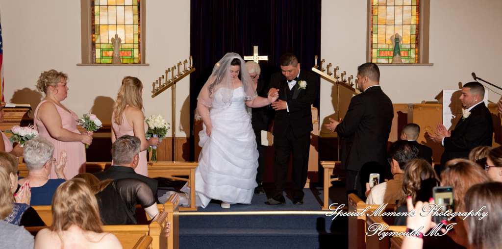 Azalia United Methodist Church Azalia MI wedding photograph