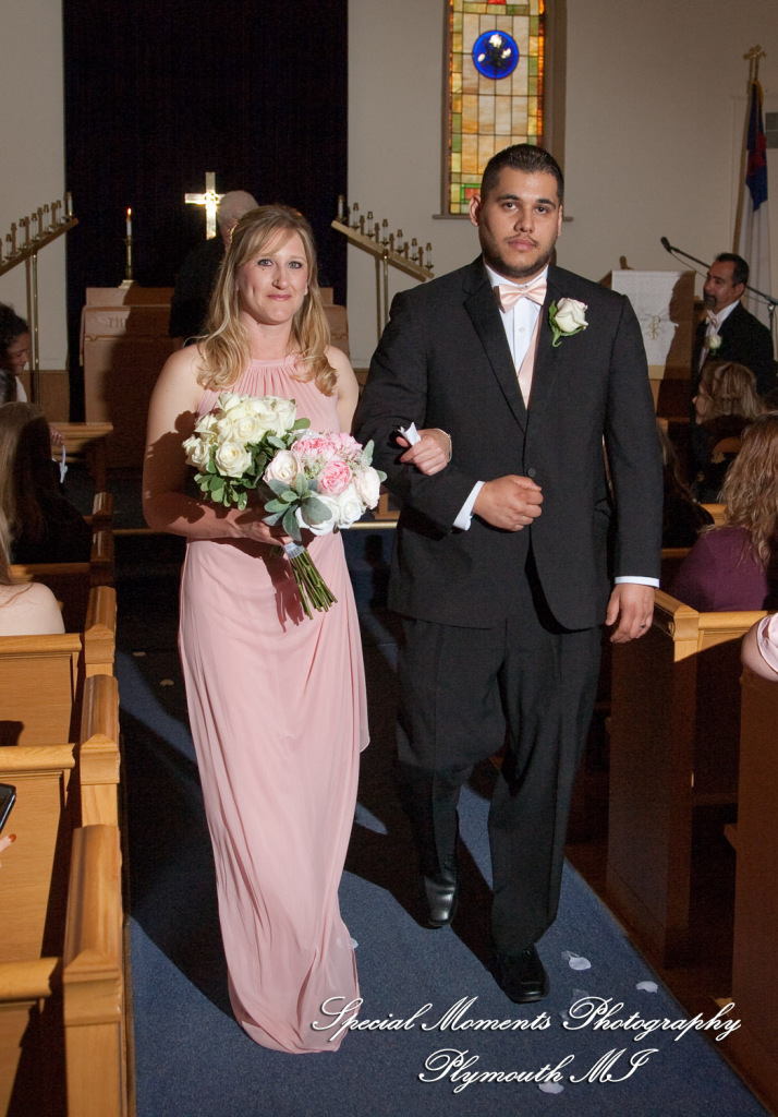 Azalia United Methodist Church Azalia MI wedding photograph