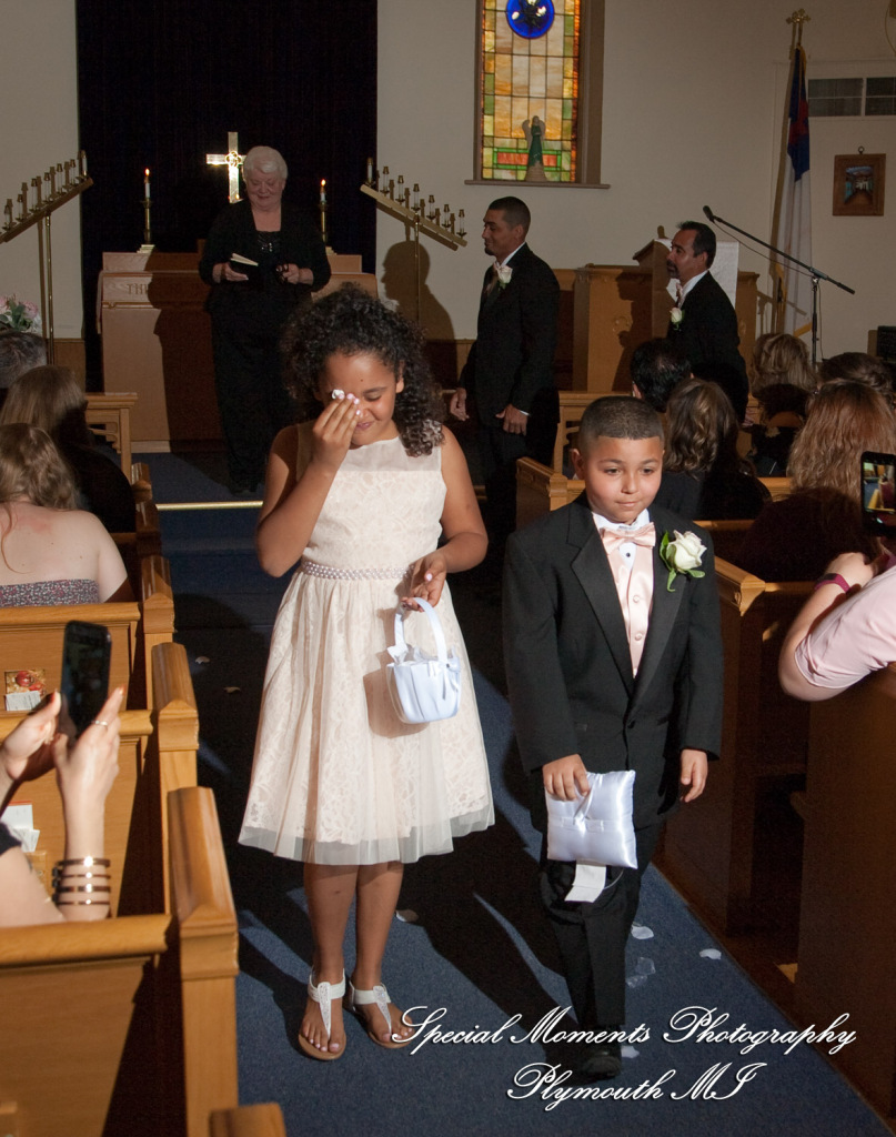 Azalia United Methodist Church Azalia MI wedding photograph