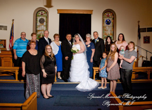 Azalia United Methodist Church Azalia MI wedding photograph