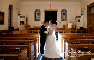 Azalia United Methodist Church Azalia MI wedding photograph