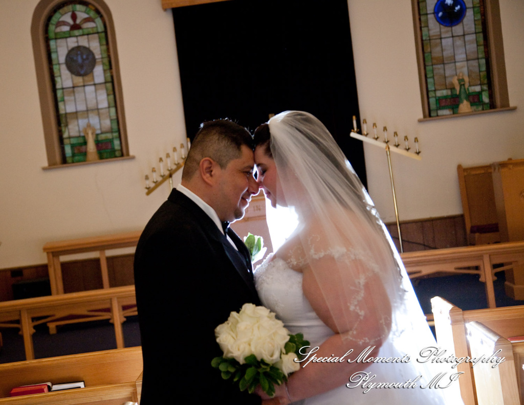 Azalia United Methodist Church Azalia MI wedding photograph
