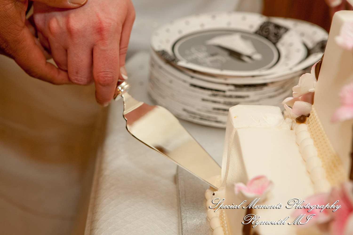 Azalia United Methodist Church Azalia MI wedding photograph