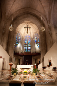 Kelly & Ryan at Blessed Sacrament Cathedral Detroit MI wedding photograph