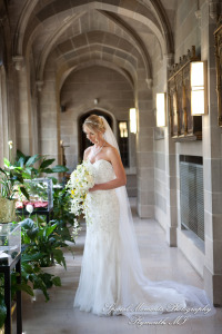Kelly & Ryan at Blessed Sacrament Cathedral Detroit MI wedding photograph