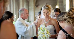 Kelly & Ryan at Blessed Sacrament Cathedral Detroit MI wedding photograph