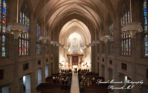 Kelly & Ryan at Blessed Sacrament Cathedral Detroit MI wedding photograph