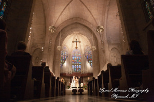 Kelly & Ryan at Blessed Sacrament Cathedral Detroit MI wedding photograph