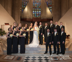 Kelly & Ryan at Blessed Sacrament Cathedral Detroit MI wedding photograph
