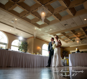 Kelly & Ryan at Italian American Club Livonia MI wedding photograph