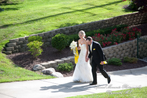 Kelly & Ryan at Italian American Club Livonia MI wedding photograph
