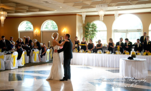 Kelly & Ryan at Italian American Club Livonia MI wedding photograph