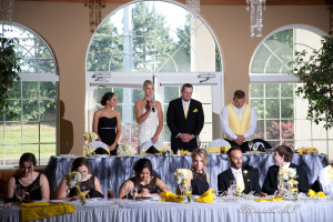 Kelly & Ryan at Italian American Club Livonia MI wedding photograph