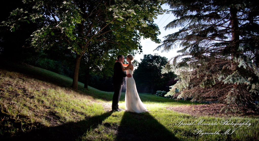 Kelly & Ryan at Italian American Club Livonia MI wedding photograph