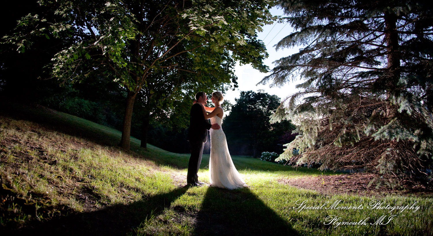 Kelly & Ryan at Italian American Club Livonia MI wedding photograph