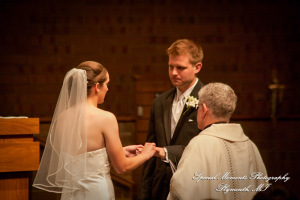 Kathryn & Kyle St. John Neumann Canton MI wedding photograph