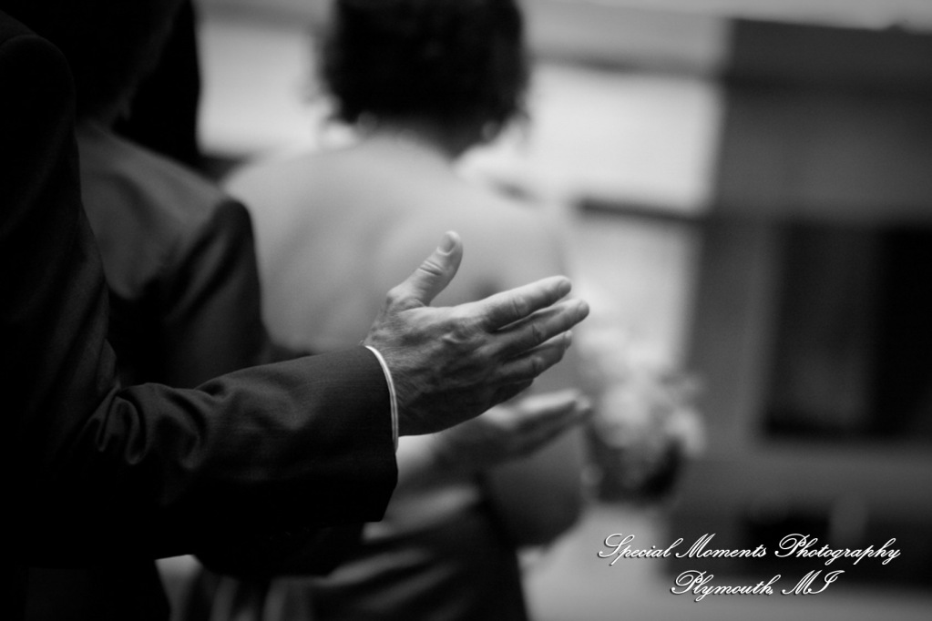 Kathryn & Kyle St. John Neumann Canton MI wedding photograph