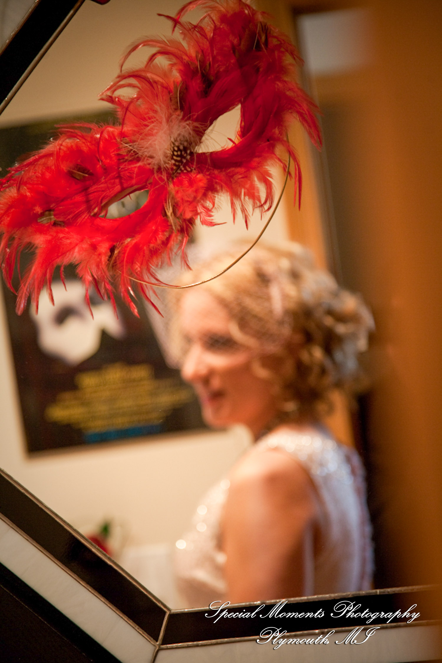 Erica & Jim at home wedding on the Lake in New Hudson MI wedding photograph