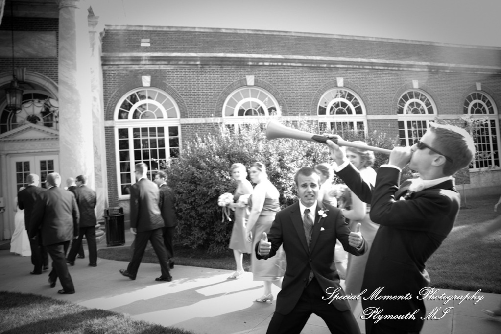 Kathryn & Kyle at Lovett Hall Greenfield Village Dearborn MI wedding photograph