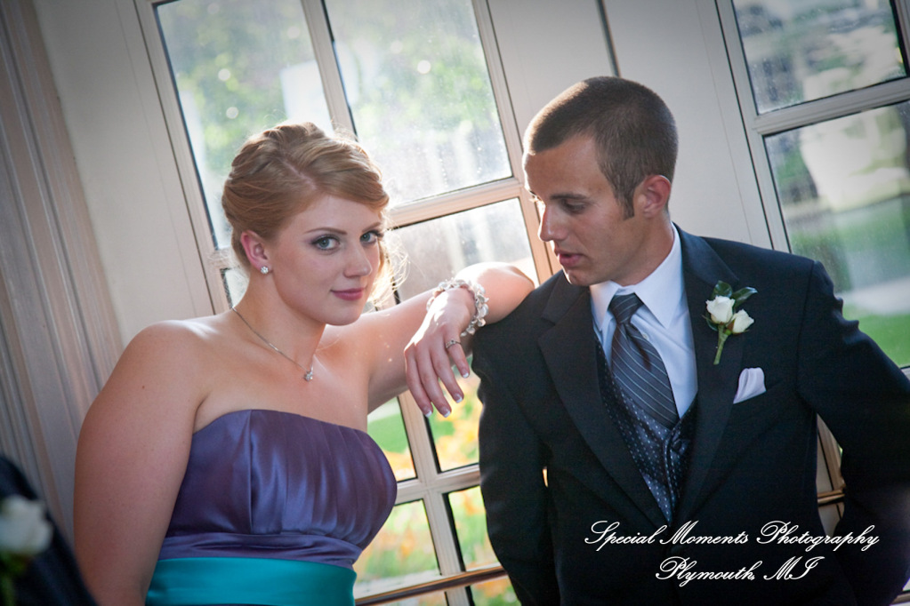 Kathryn & Kyle at Lovett Hall Greenfield Village Dearborn MI wedding photograph