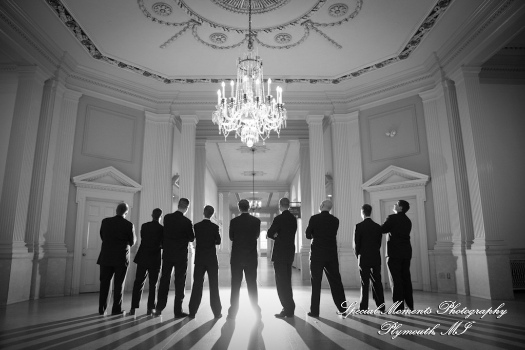 Kathryn & Kyle at Lovett Hall Greenfield Village Dearborn MI wedding photograph