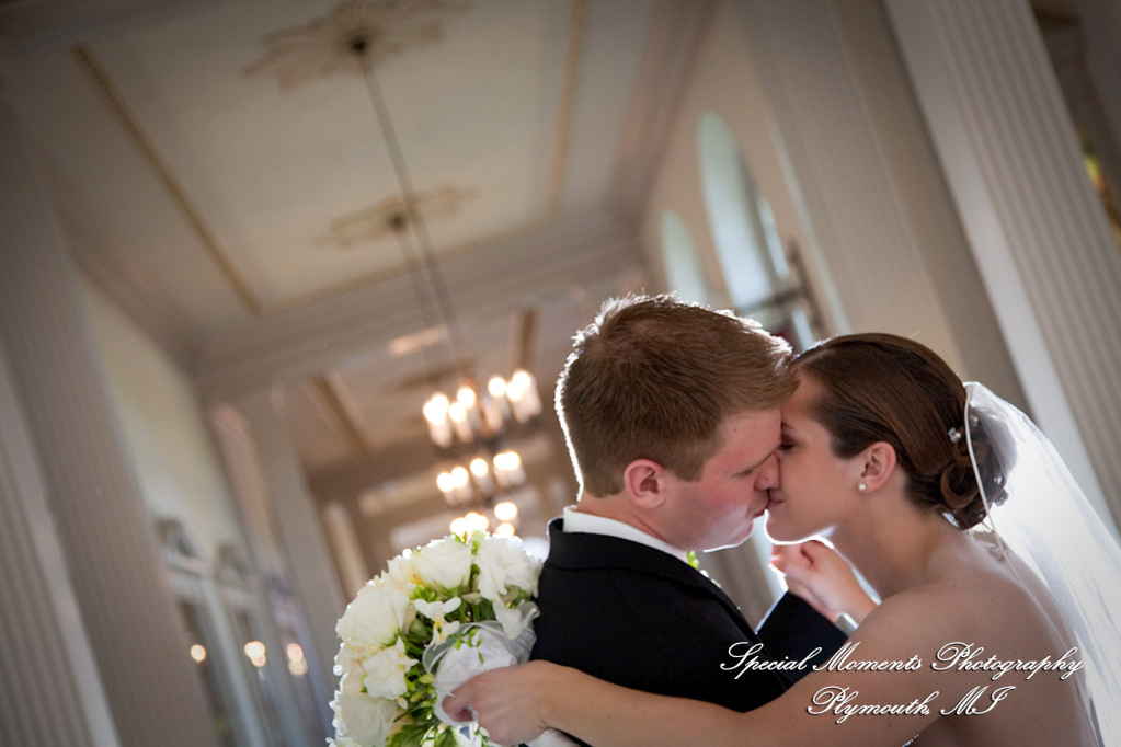 Kathryn & Kyle at Lovett Hall Greenfield Village Dearborn MI wedding photograph