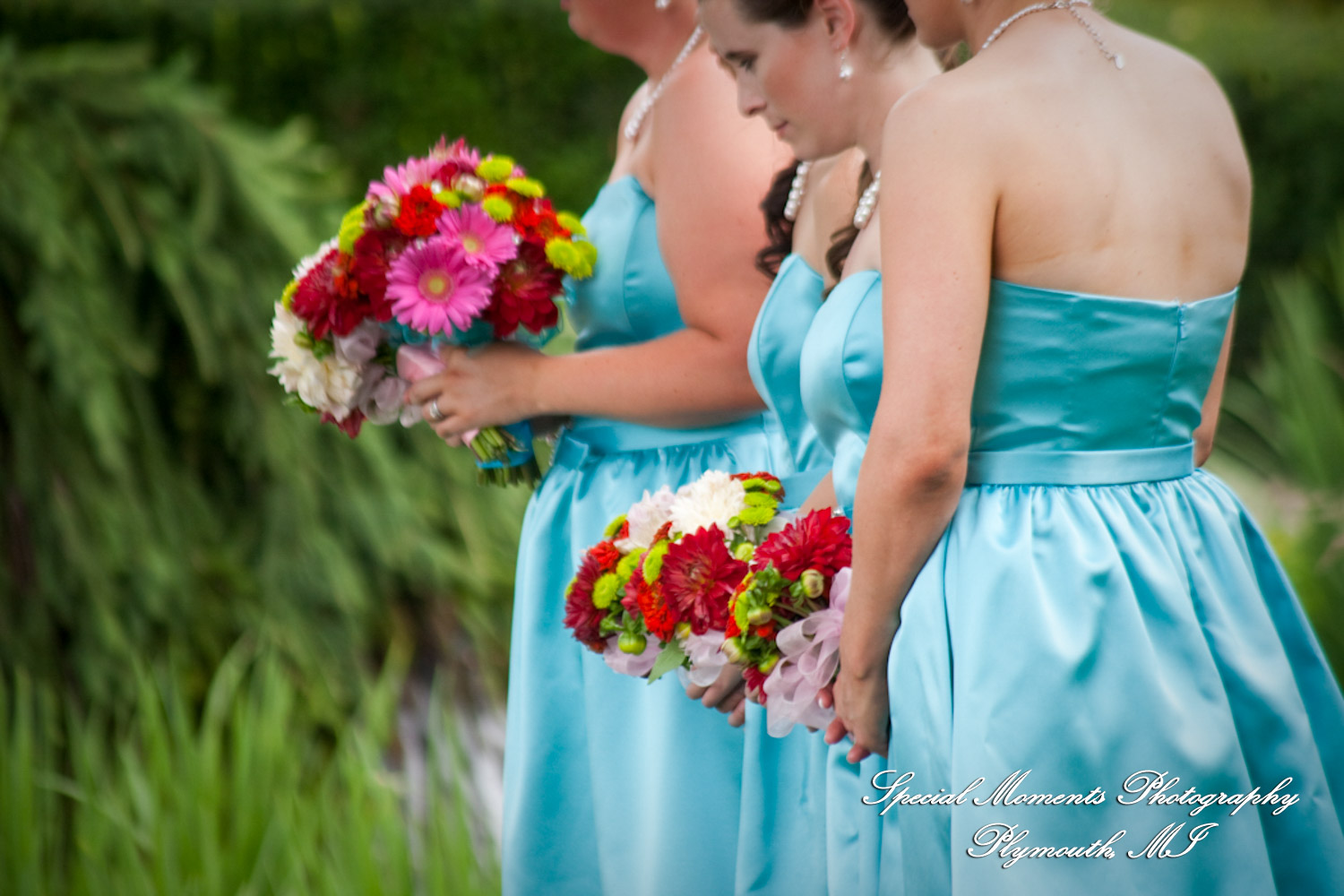 Erica & Jim at home wedding on the Lake in New Hudson MI wedding photograph