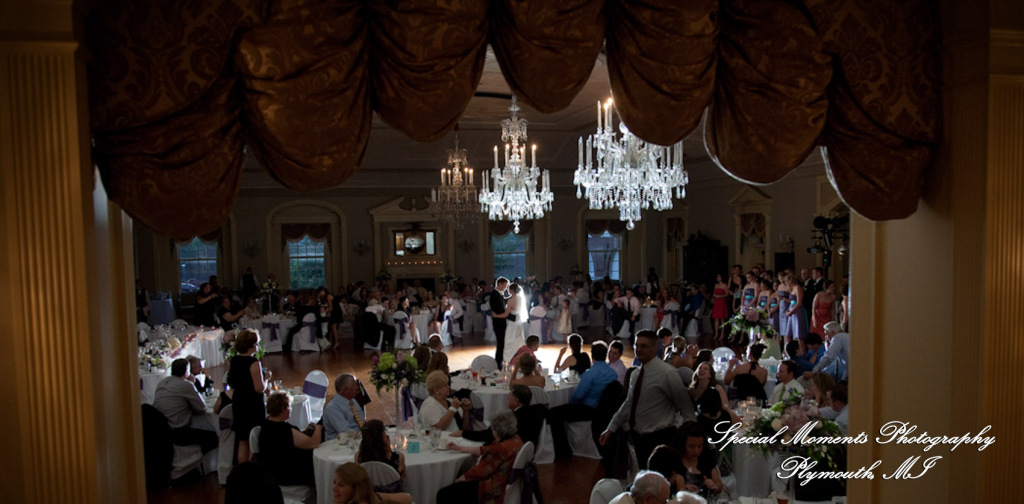 Kathryn & Kyle at Lovett Hall Greenfield Village Dearborn MI wedding photograph