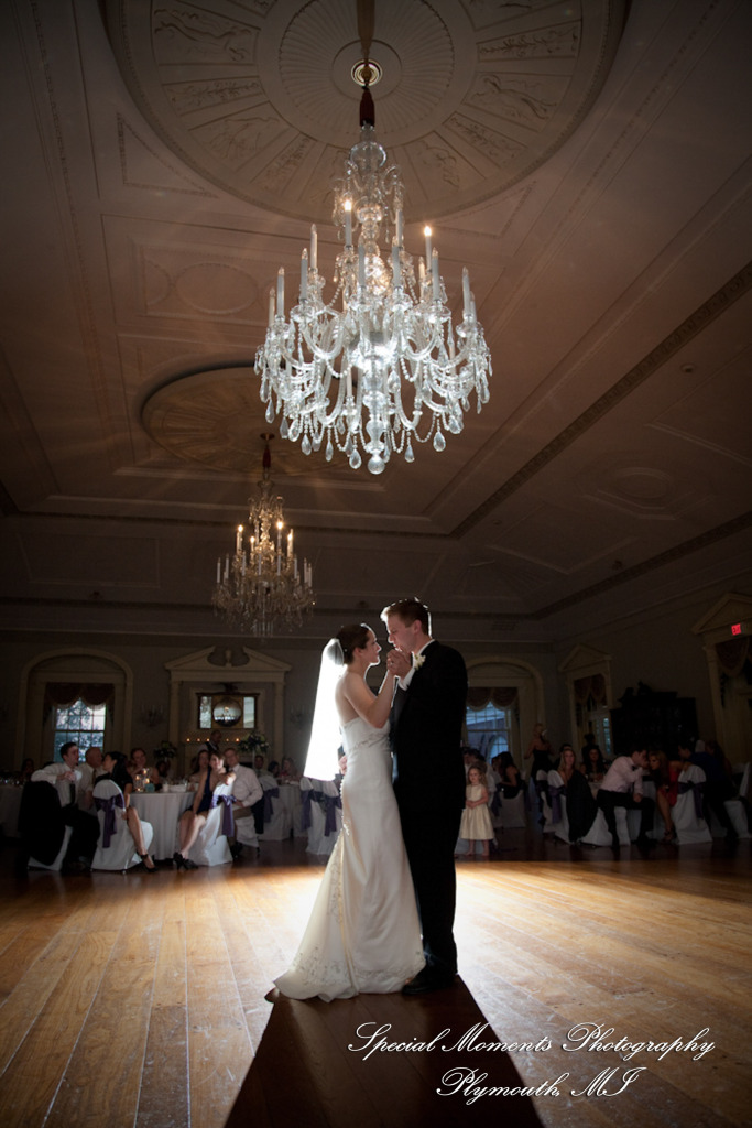 Kathryn & Kyle at Lovett Hall Greenfield Village Dearborn MI wedding photograph