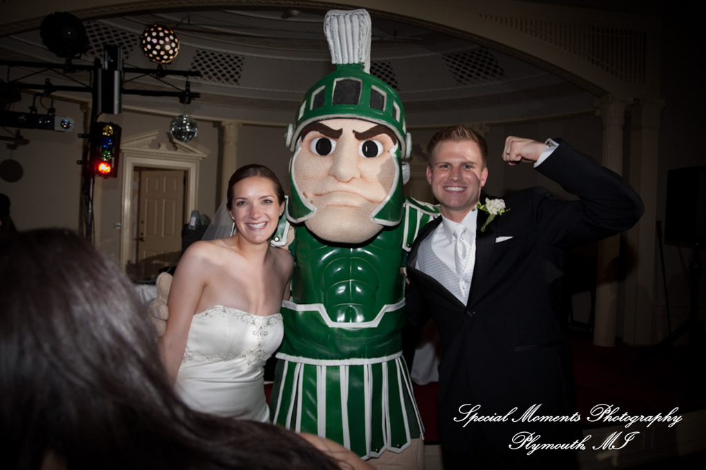 Kathryn & Kyle at Lovett Hall Greenfield Village Dearborn MI wedding photograph