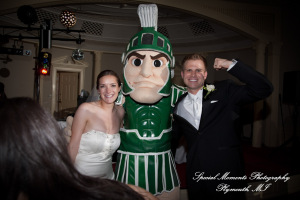 Kathryn & Kyle at Lovett Hall Greenfield Village Dearborn MI wedding photograph