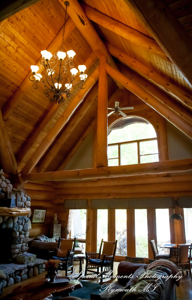 Kim & Steve at Strawberry Lake Lodge Pinckney MI wedding photography