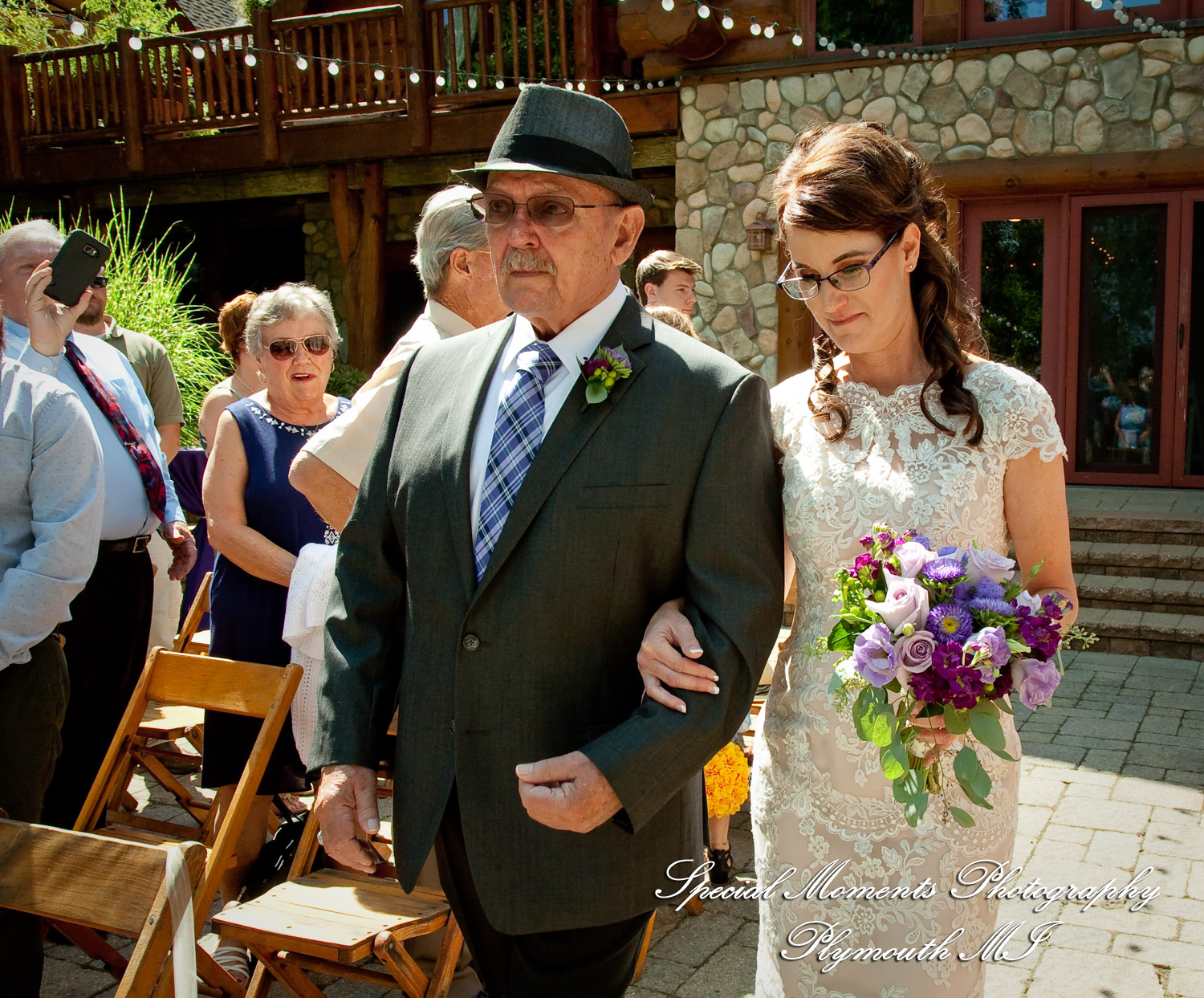 Kim & Steve at Strawberry Lake Lodge Pinckney MI wedding photography