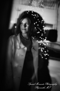 Jill & Connor in downtown Ann Arbor MI engagement photograph