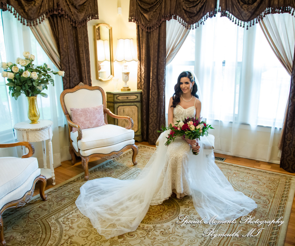 Rosanna & Layoun at Victoria Wedding Chapel Waterford MI wedding photograph