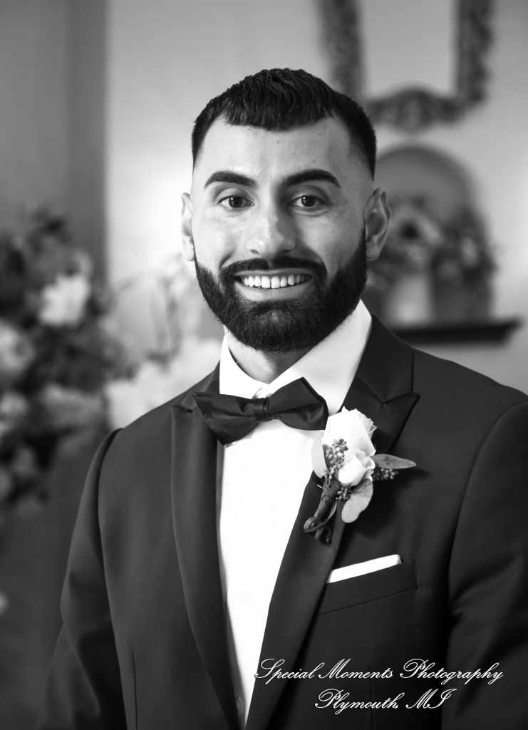 Rosanna & Layoun at Victoria Wedding Chapel Waterford MI wedding photograph