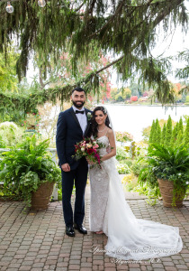 Rosanna & Layoun at Victoria Wedding Chapel Waterford MI wedding photograph