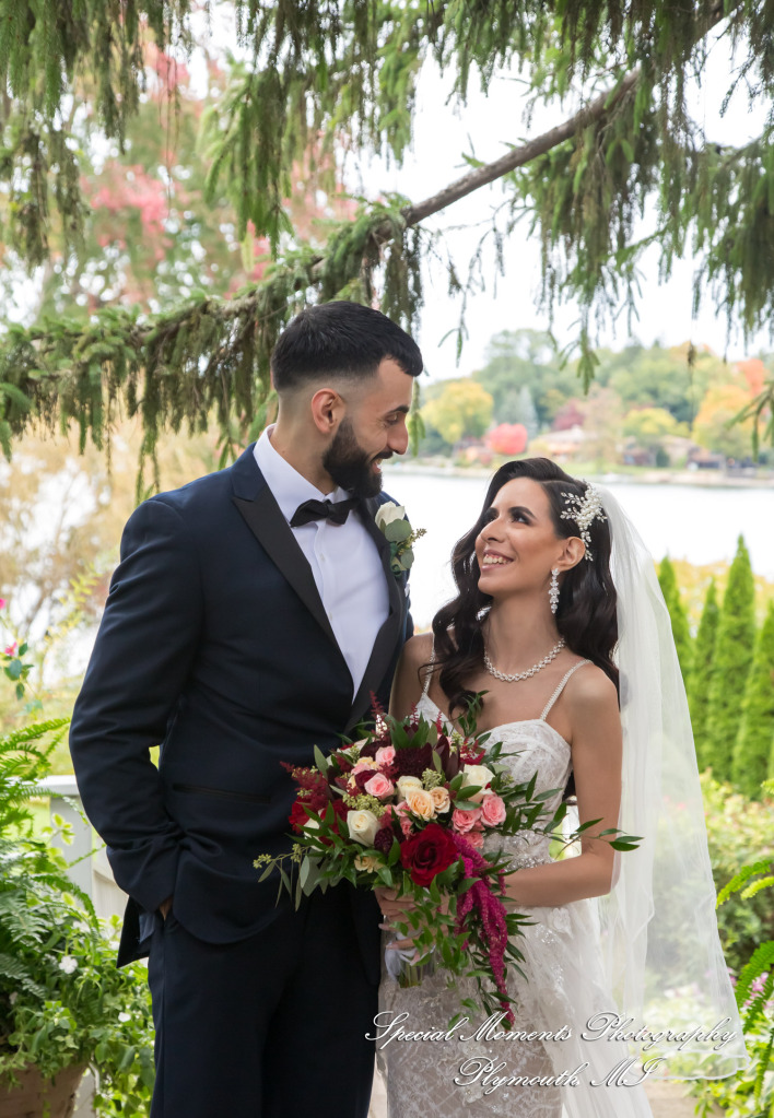 Rosanna & Layoun at Victoria Wedding Chapel Waterford MI wedding photograph