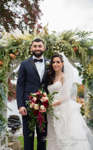 Rosanna & Layoun at Victoria Wedding Chapel Waterford MI wedding photograph