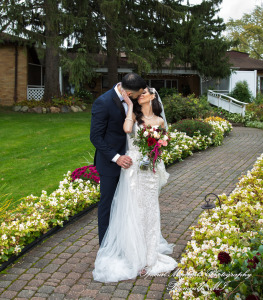 Rosanna & Layoun at Victoria Wedding Chapel Waterford MI wedding photograph