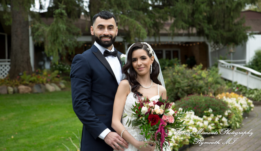 Rosanna & Layoun at Victoria Wedding Chapel Waterford MI wedding photograph