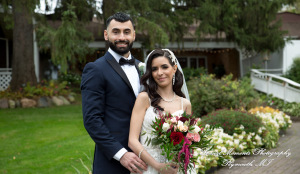 Rosanna & Layoun at Victoria Wedding Chapel Waterford MI wedding photograph