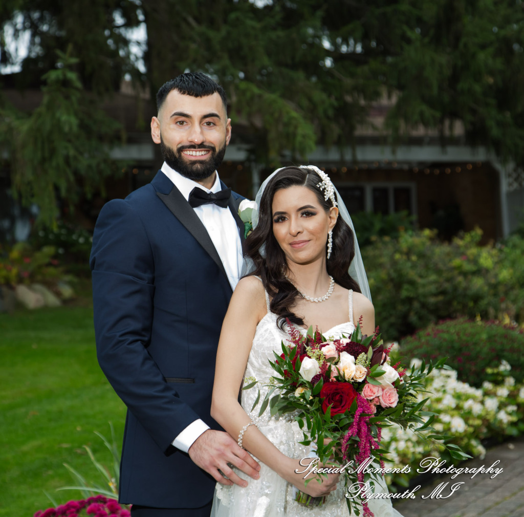 Rosanna & Layoun at Victoria Wedding Chapel Waterford MI wedding photograph
