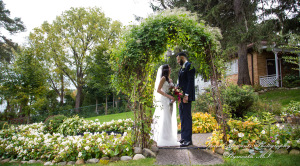 Rosanna & Layoun at Victoria Wedding Chapel Waterford MI wedding photograph