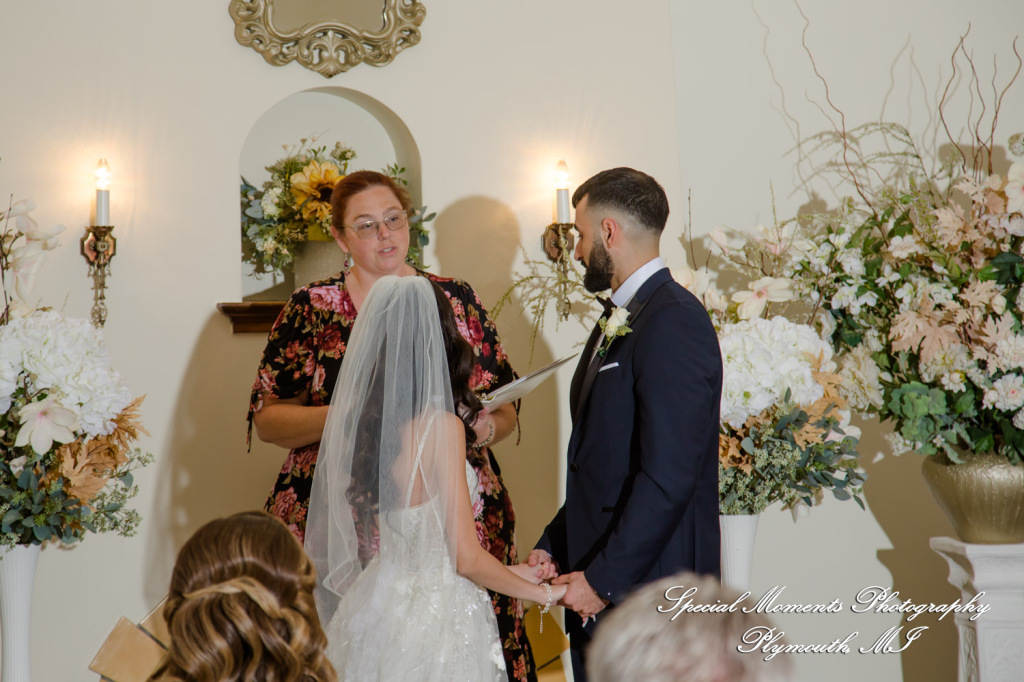 Rosanna & Layoun at Victoria Wedding Chapel Waterford MI wedding photograph